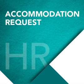 Accommodation Request
